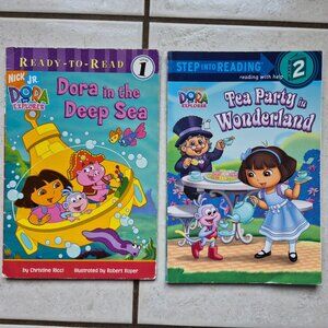 Dora Books--Step Into Reading--Level 1 and 2